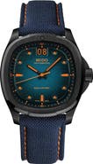 MIDO Multifort TV Big Date Automatic Webbing Strap Watch, 39.2mm x 40mm