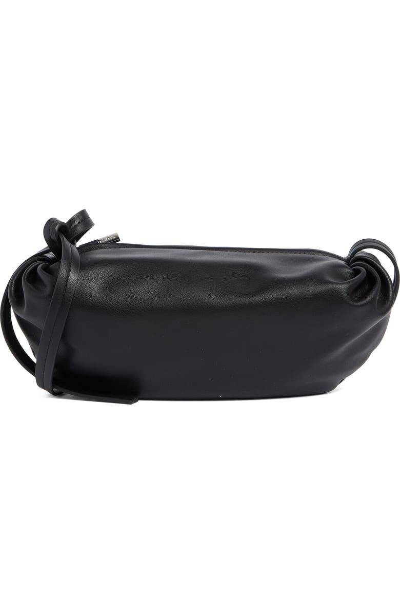 BCBG Barrel Sling Bag, Main, color, Black