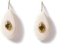 Chan Luu Pebble Peridot Drop Earrings