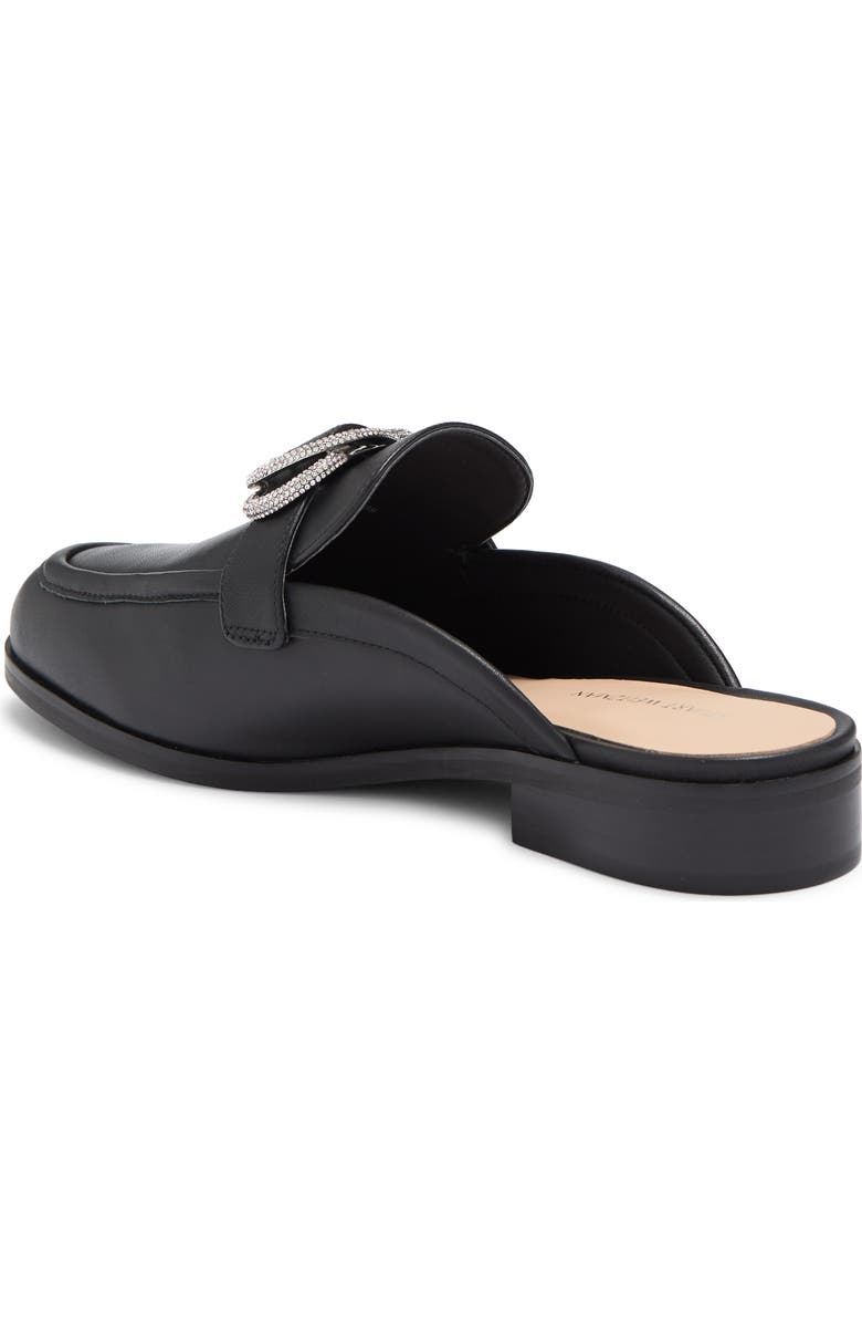 Stuart Weitzman Crystal Buckle Mule, Alternate, color,