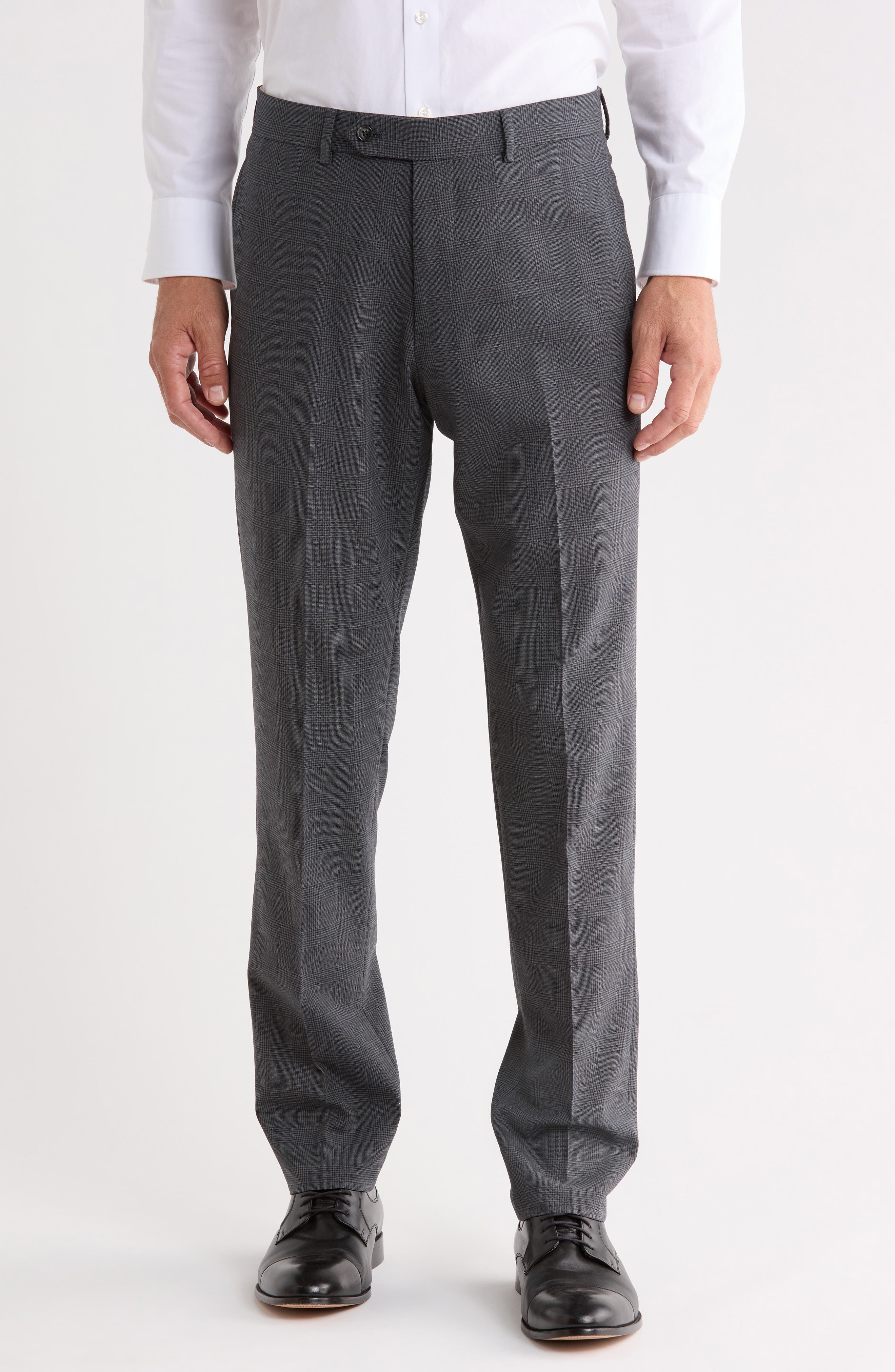 Classic Fit Wool Blend Suit Separates Trousers