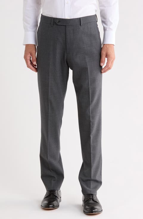 Classic Fit Wool Blend Suit Separates Trousers