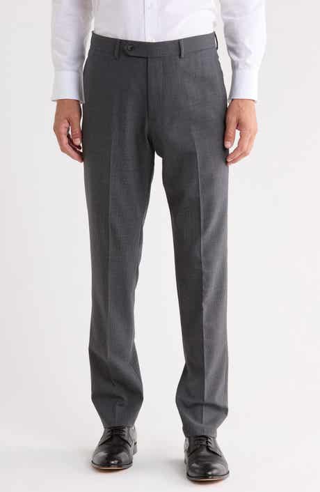 Classic Fit Wool Blend Suit Separates Trousers