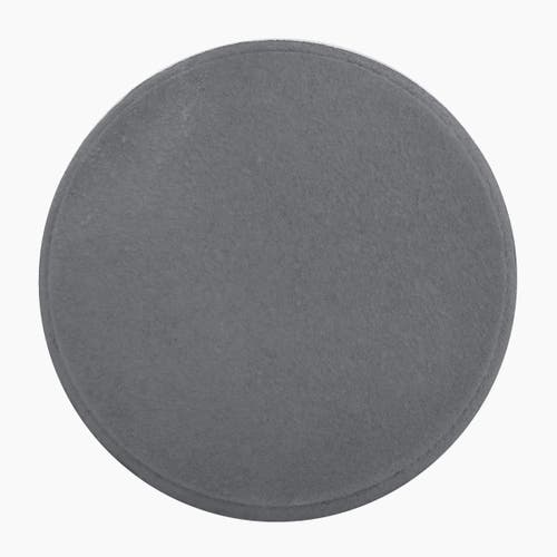 Jonathan Y Evans 18" Minimalist Modern 3-legged Drum Accent Table, White Frosted In Gray Frosted