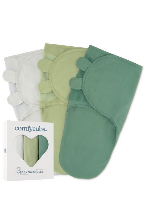 Easy Swaddle Blankets - Pack of 3