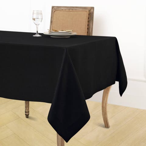 Linen Tablecloth for Dining Table, Holiday and Everyday Table Decor - Fete