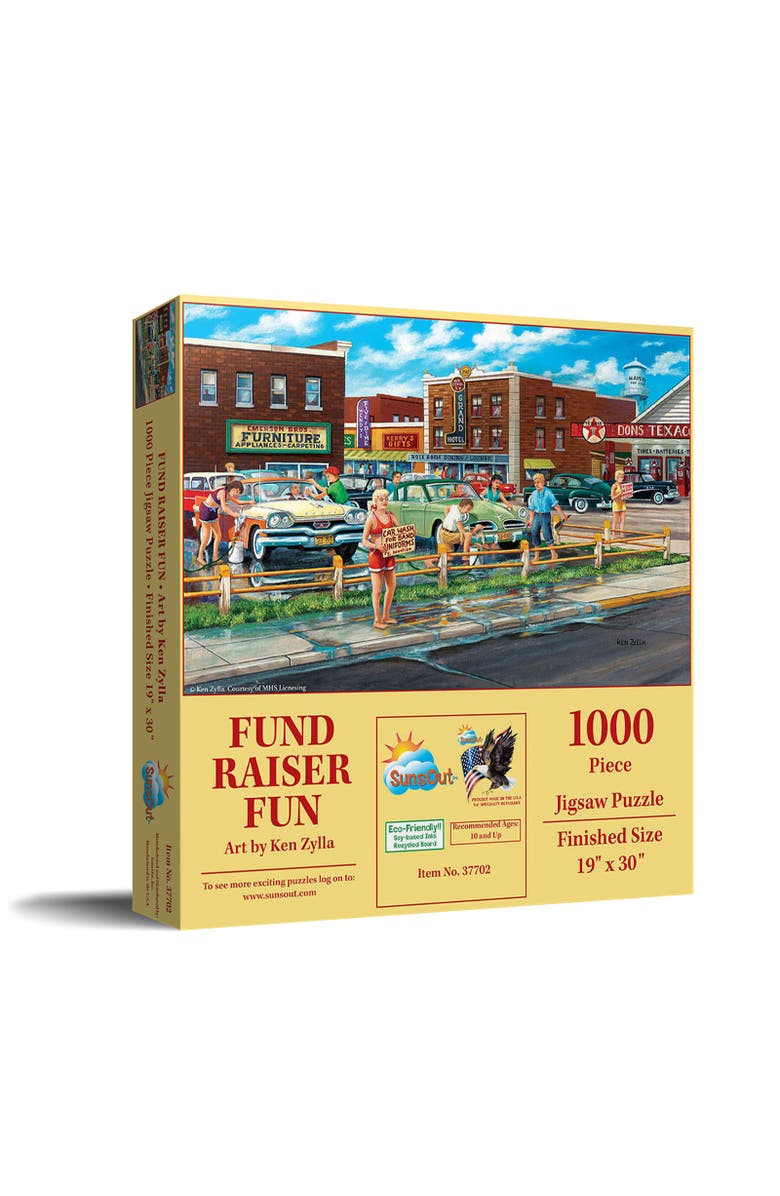 Sunsout Fundraiser Fun 1000 piece Jigsaw Puzzle for Adults, Main, color, Multicolor