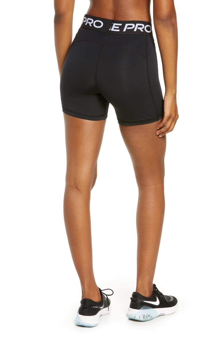 Pro 365 Performance Shorts, Alternate, color, BLACK/ WHITE