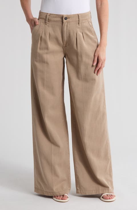 Aurora High Waist Wide Leg Jeans (Flagstone)