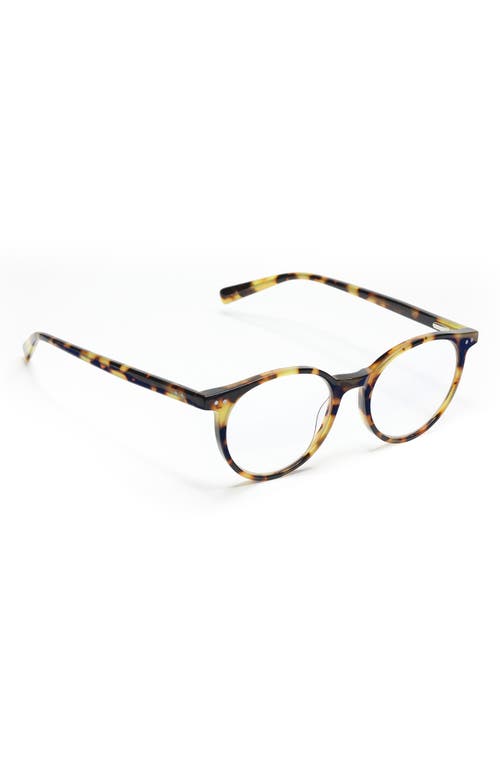 Eyebobs Case Closed 48mm Round Reading Glasses In Tortoise