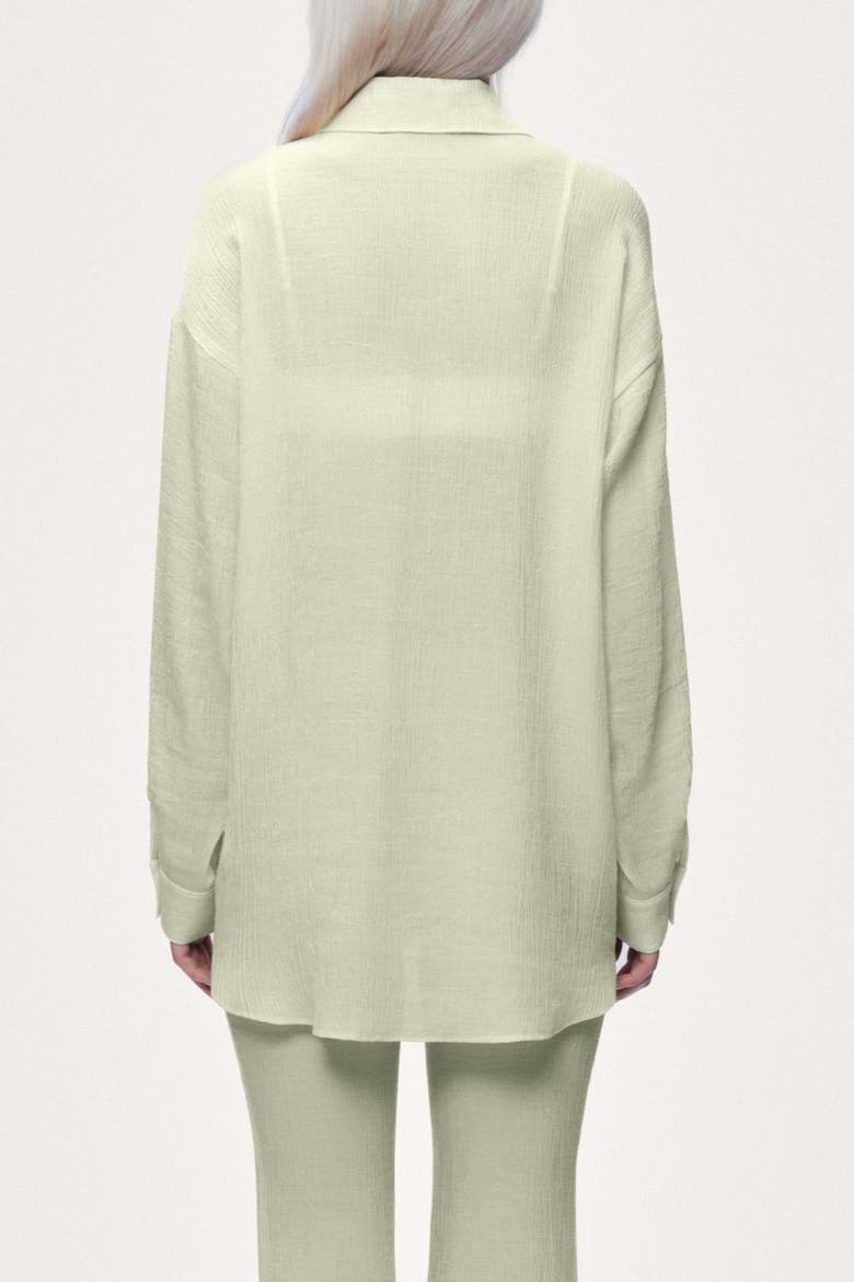 Bustier Set Shirt, Alternate, color, Mint Green