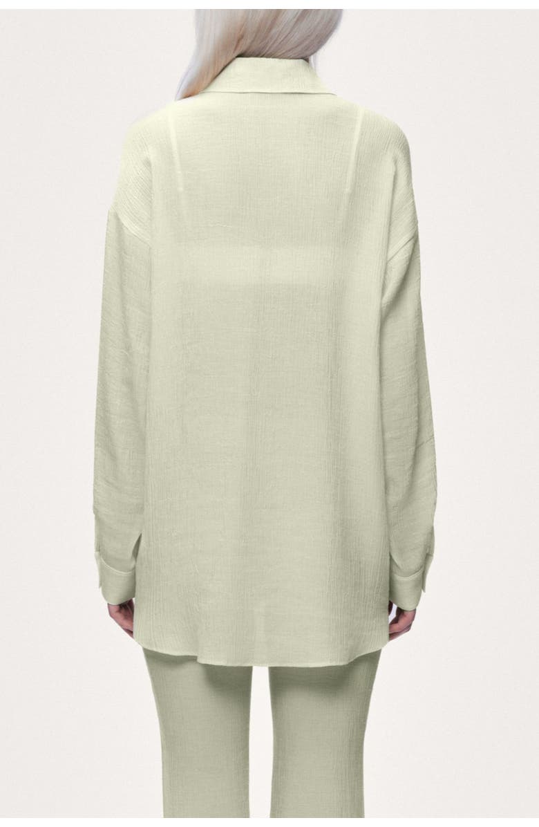 Nocturne Bustier Set Shirt, Alternate, color, Mint Green