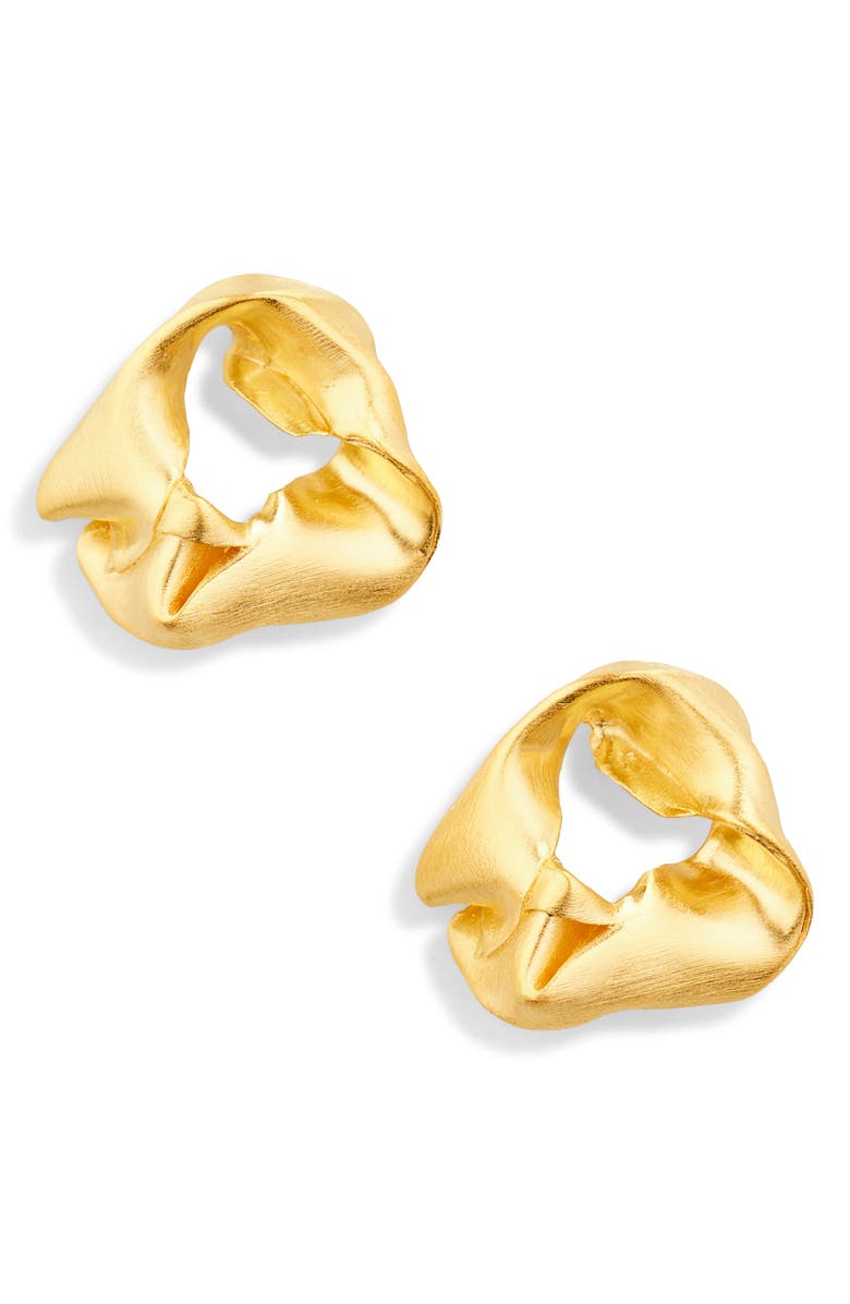 COMPLETEDWORKS Notso Big Crunch Earrings, Main, color, 18Ct Gold Plated