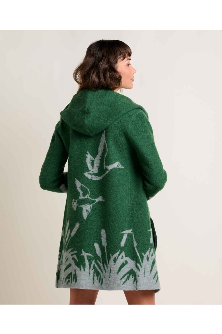 Merino Heartfelt Hoodie, Alternate, color, Pasture Cattail