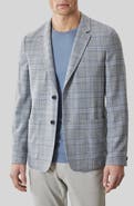 Robert Barakett Ambrose Plaid Knit Sport Coat