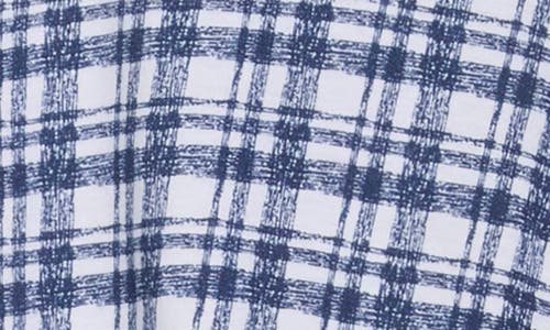Coastaoro Porta Trim Fit Jersey Button-up Shirt In Navy