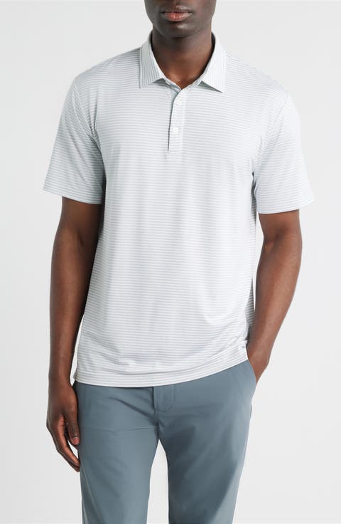 Smith Stripe Performance Golf Polo