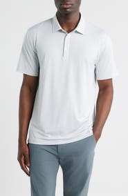 Swannies Smith Stripe Performance Golf Polo