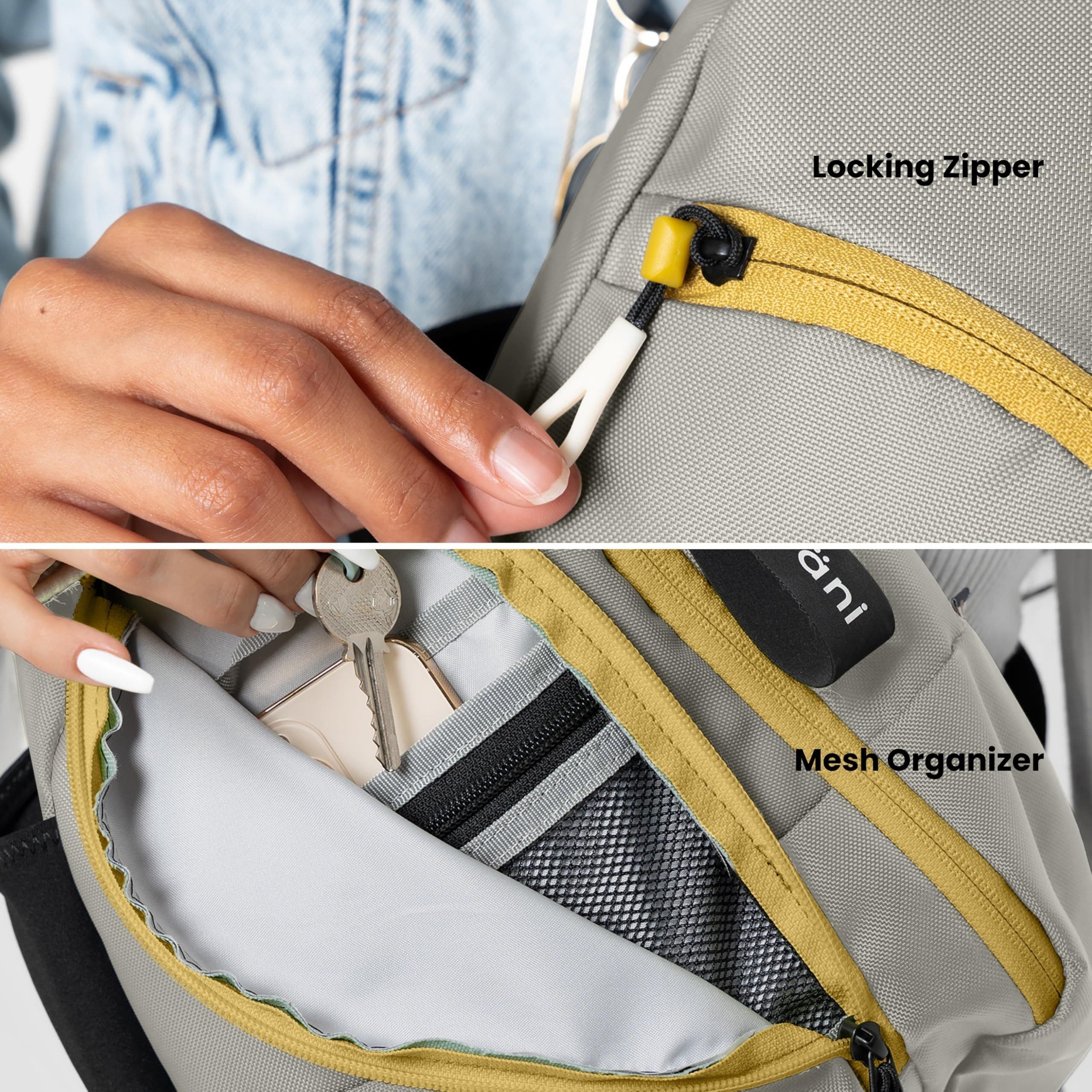 Sherpani Wayfarer Small Convertible 8L Sling Backpack, Alternate, color, Raven