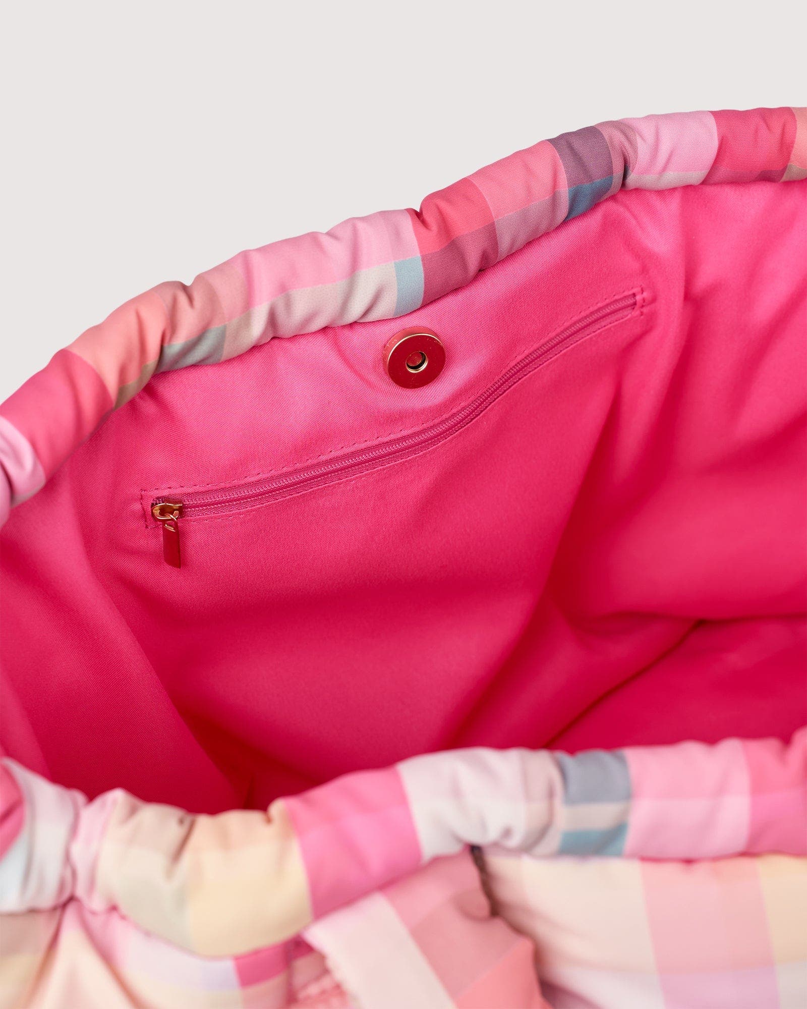 Marshmallow Midi Tote, Alternate, color, Pink Picnic