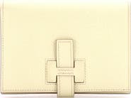 Pre-Owned Hermes New H Passant Wallet Epsom Compact