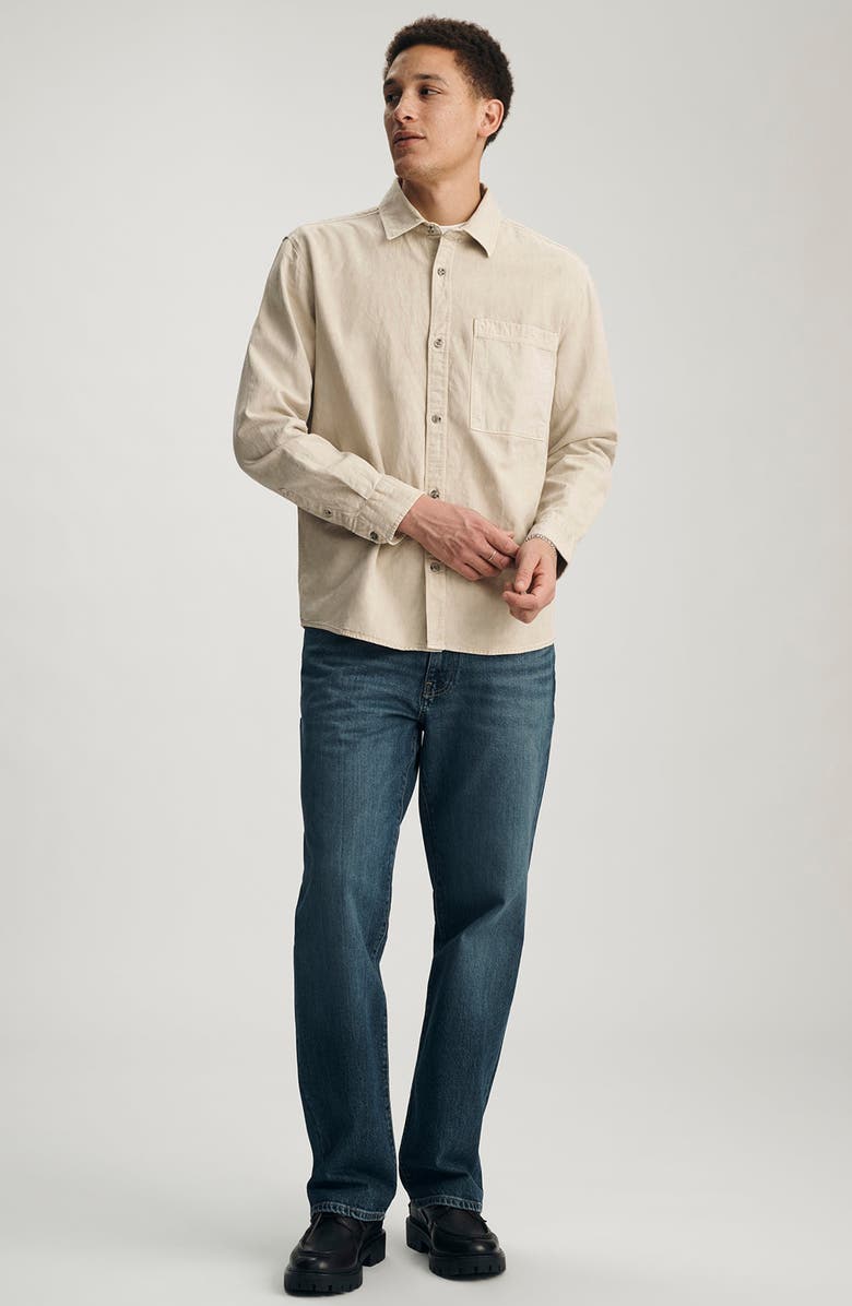 Mavi Jeans Cotton Blend Button-Up Shirt, Alternate, color,