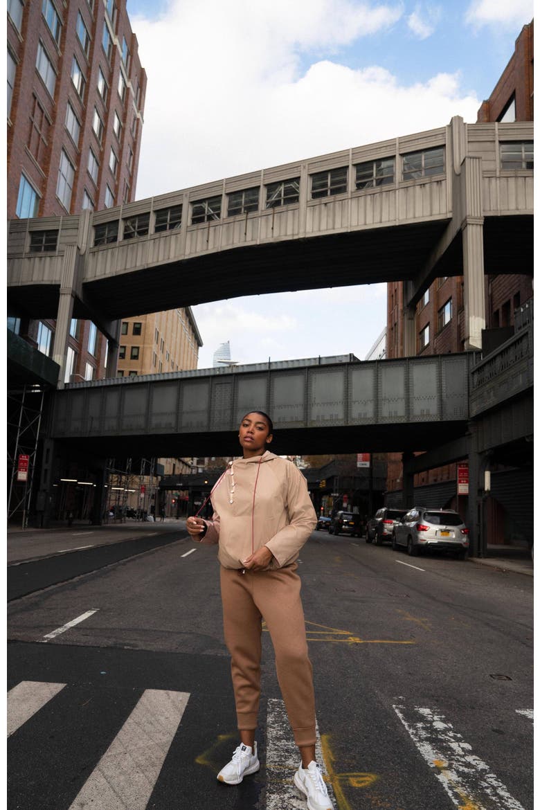 The Reversible Sweatpant, Alternate, color, Navy/Camel