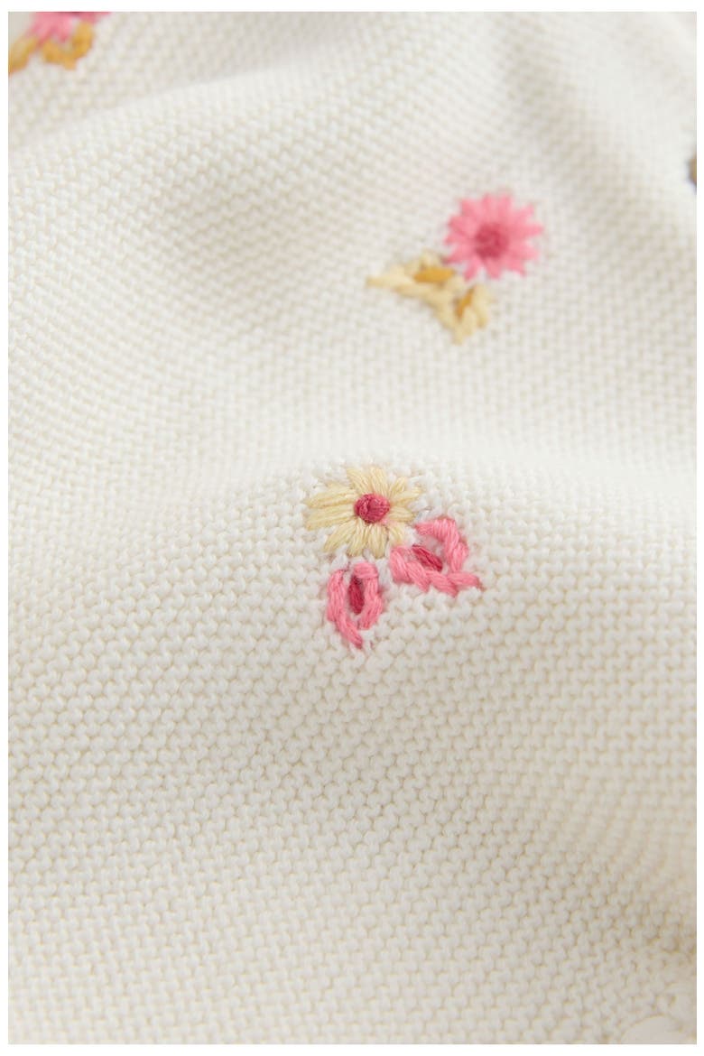 Kids' Ditsy Floral Knit Vest & Shorts Set, Alternate, color, NEUTRAL