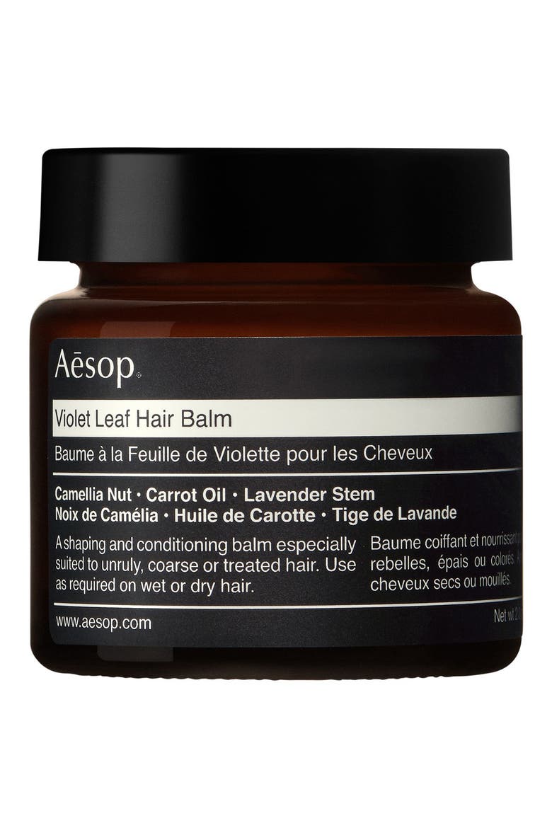 Violet Leaf Hair Balm, Main, color, NONE