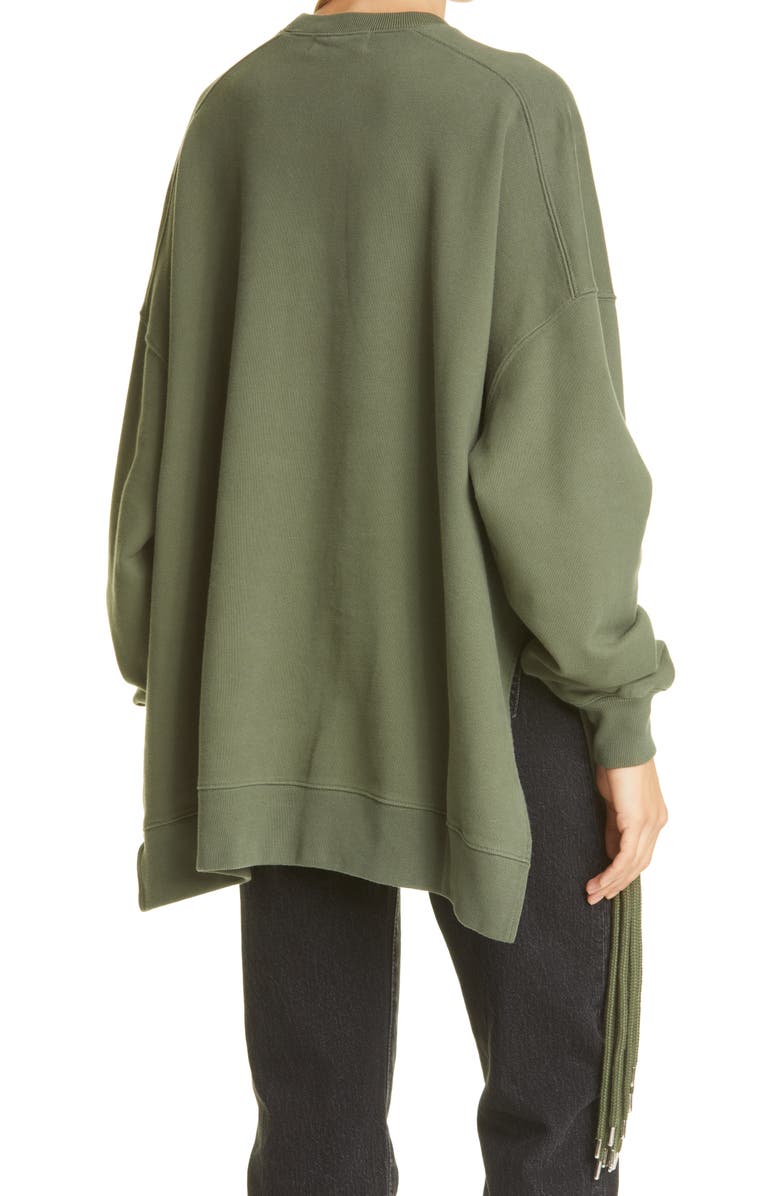 Ambush Multicord Logo Cotton Sweatshirt, Alternate, color,