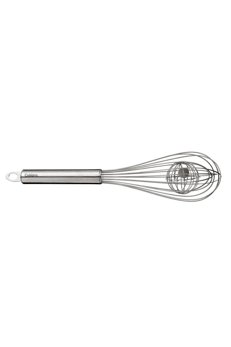 12 Inch Duo Whisk Stainless Steel Ball Whisk Solid Handle, Alternate, color, Silver