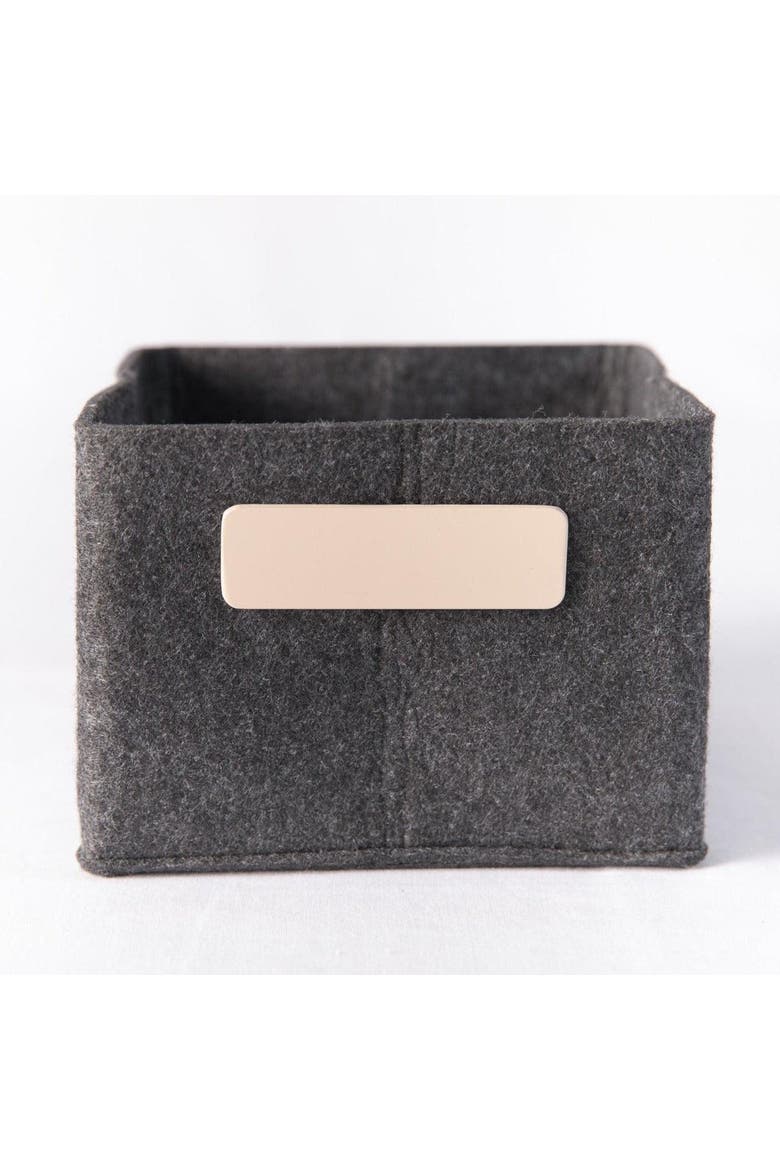 Bin Label with Pins, Alternate, color, Stone
