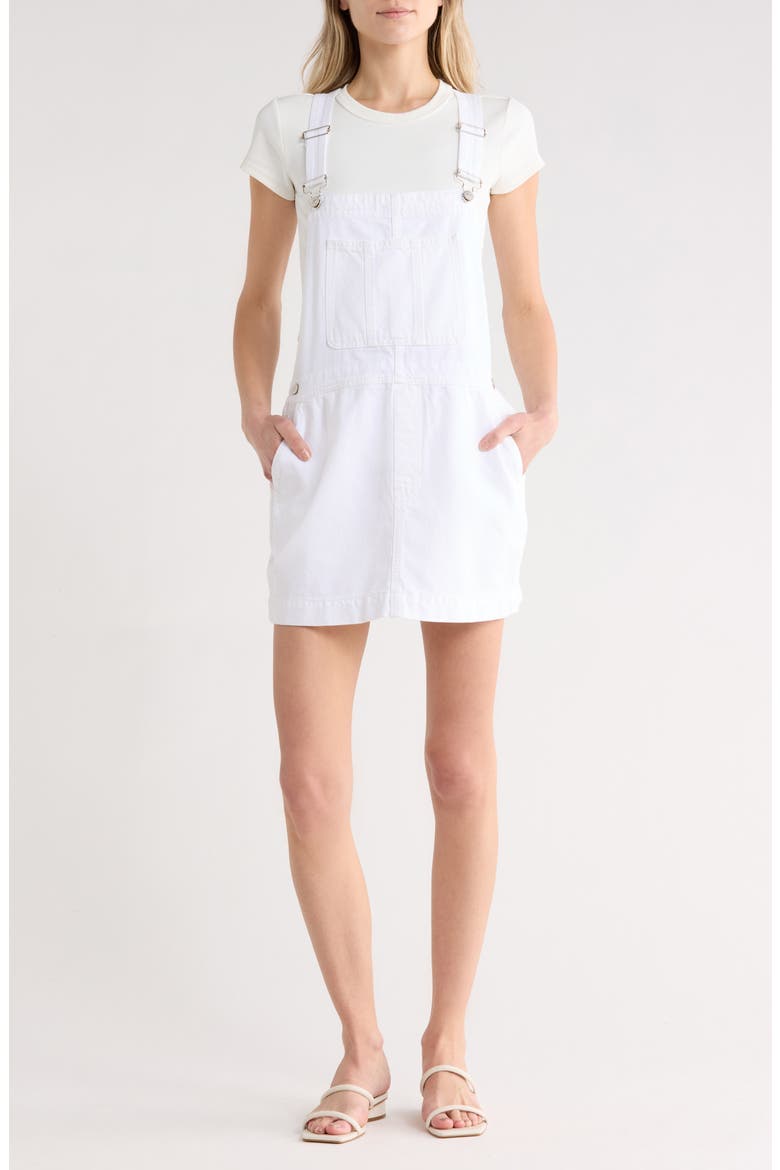 Fawn Denim Skirtall, Main, color, OPTIC WHITE