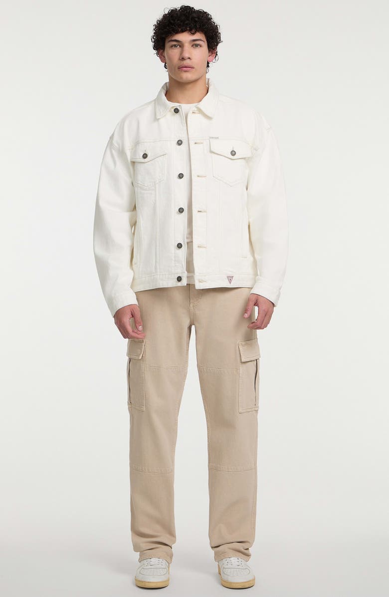 GUESS JEANS G17 Cargo Jeans, Alternate, color, Beige