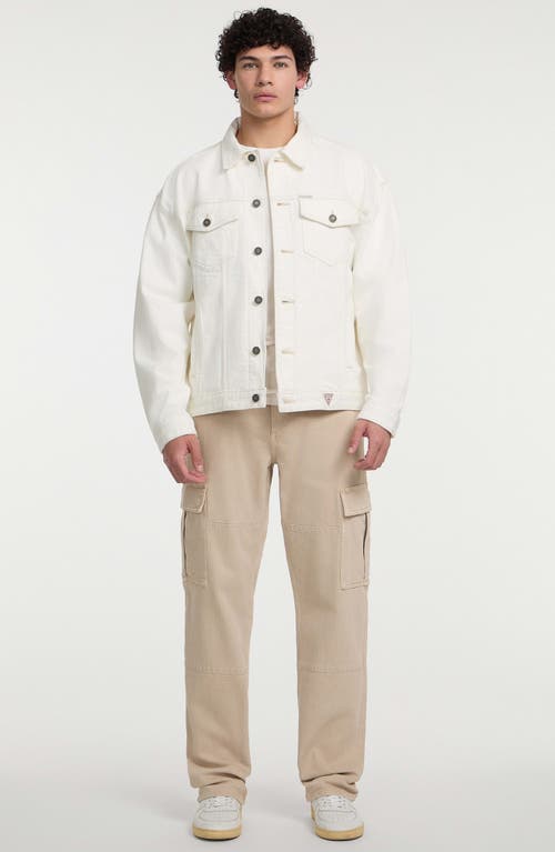 Guess Jeans G17 Cargo Jeans In Beige
