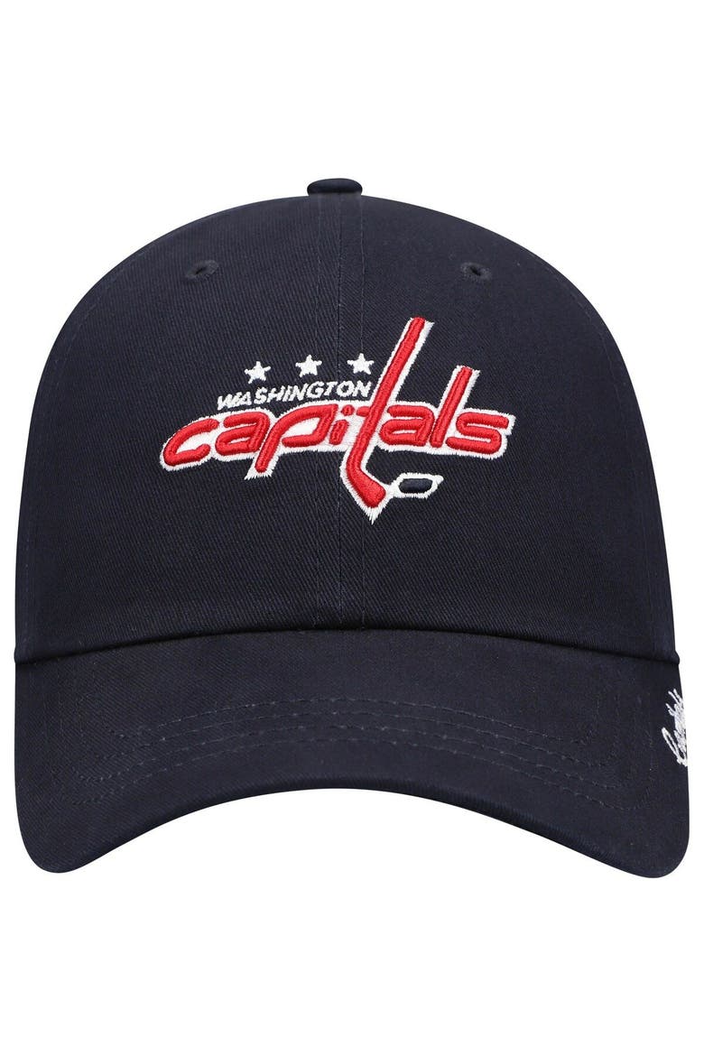Women's '47 Navy Washington Capitals Team Miata Clean Up Adjustable Hat, Alternate, color, Navy