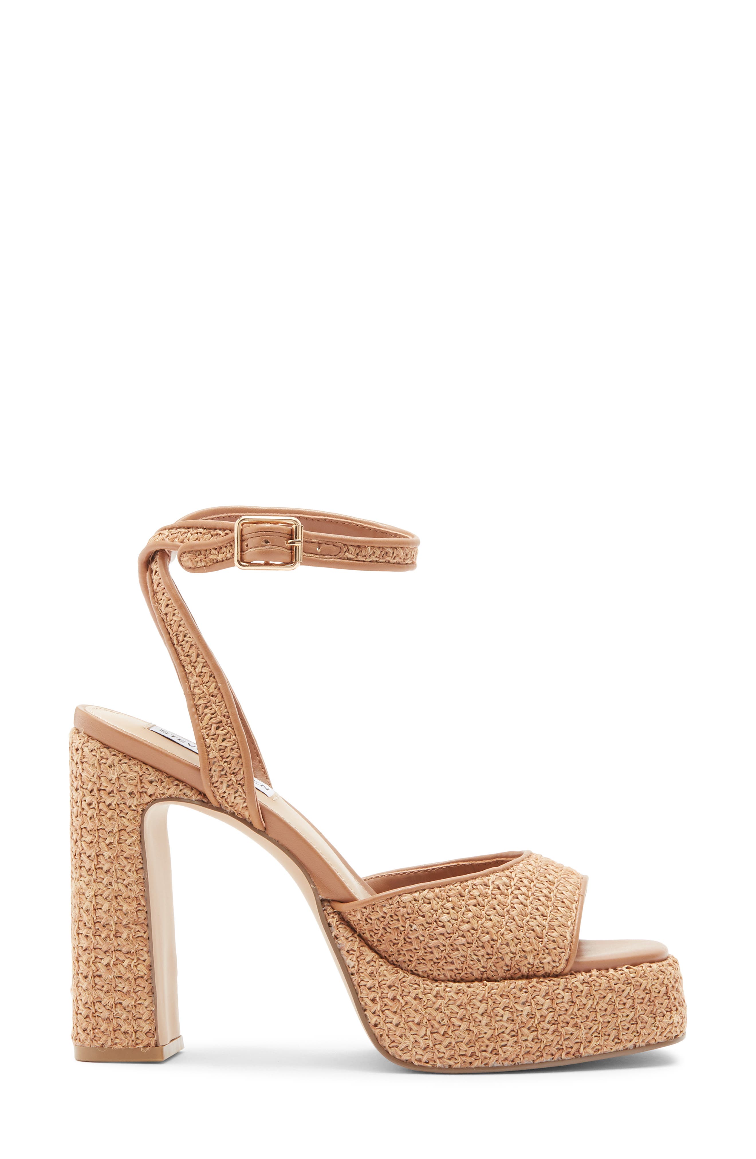 Kymmee Platform Pump, Alternate, color, BROWN RAFFIA