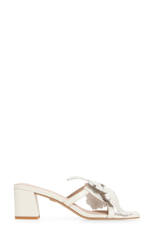 Cecelia New York Happy Leather Sandal In Alabaster
