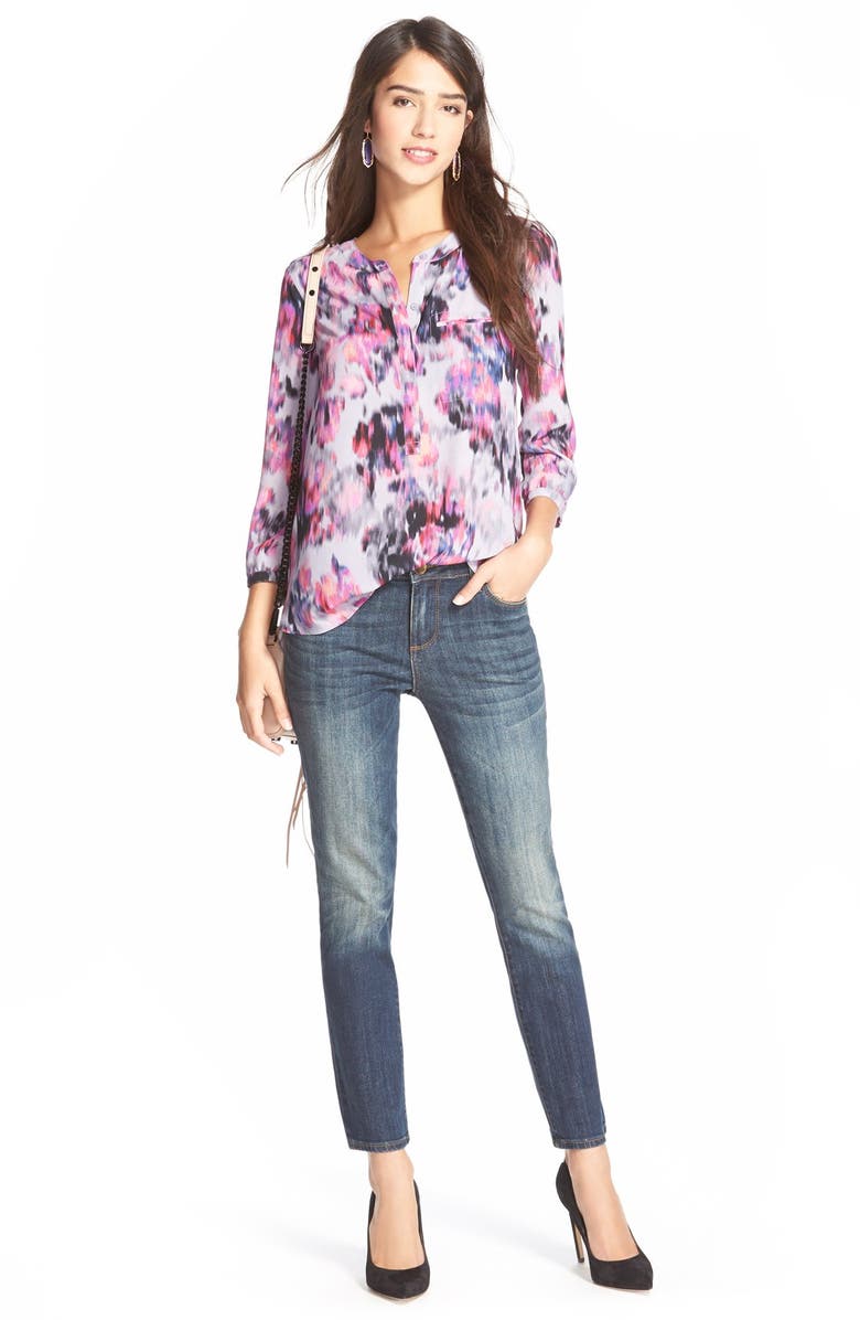 KUT from the Kloth 'Reese' Stretch Straight Leg Ankle Jeans, Alternate, color, 