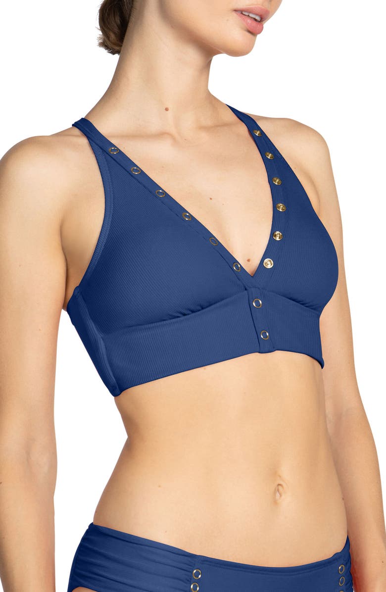Robin Piccone Amy D-Cup Bikini Top, Alternate, color, 