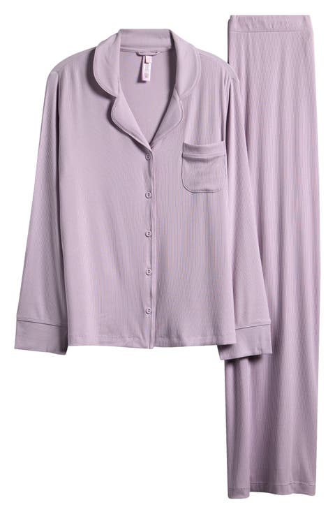 Soft Lounge Rib Sleep Set