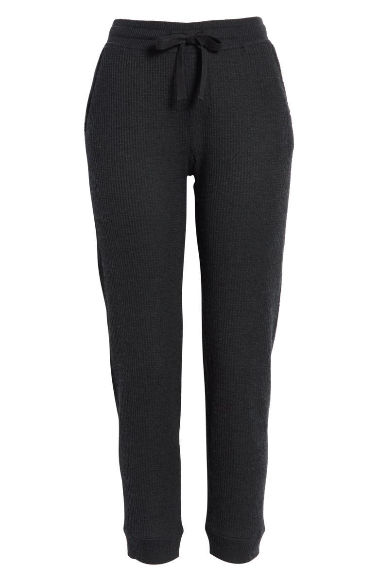 ATM Anthony Thomas Melillo Waffle Knit Crop Pants, Alternate, color, 