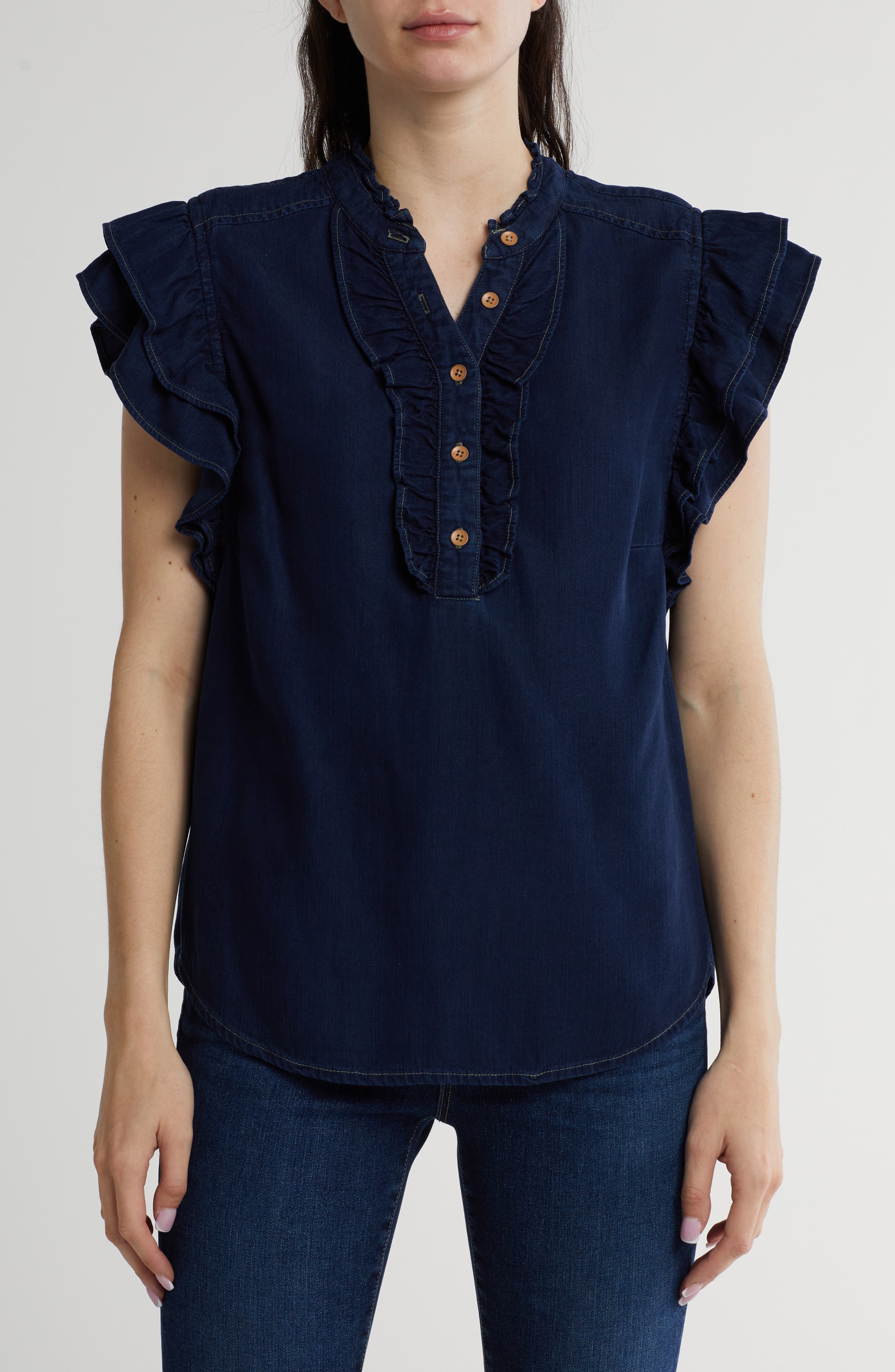 Democracy Ruffle Top