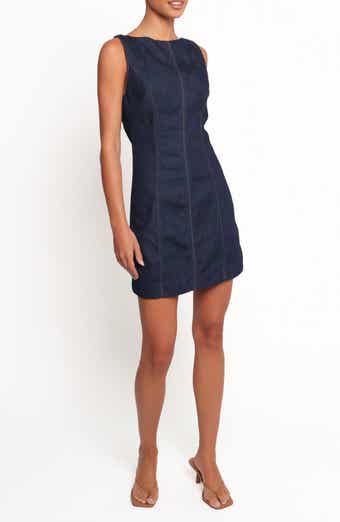Petal & Pup Calyx Sleeveless Denim Minidress