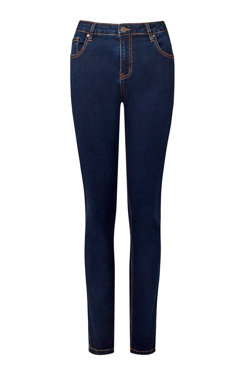 Joe Browns High Waisted Skinny Jeans, Alternate, color, Dark Blue