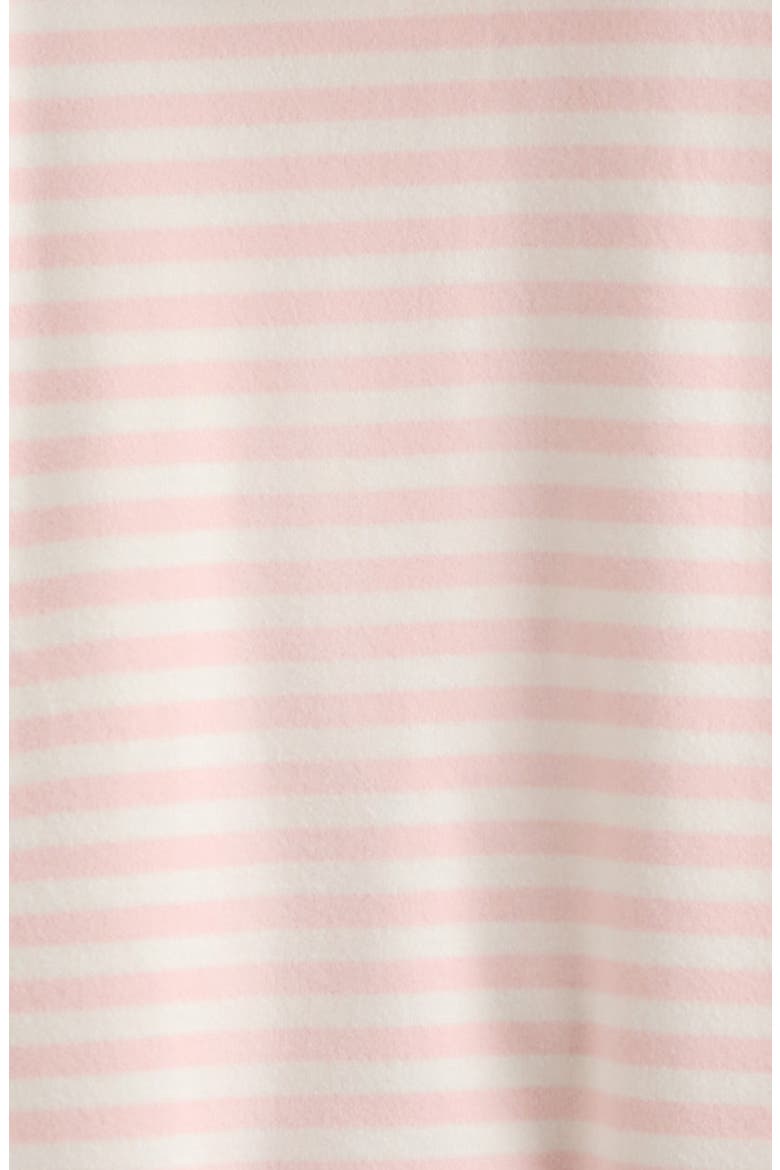 Stripe Hooded Long Sleeve Romper, Alternate, color, PINK DOGWOOD STRIPE