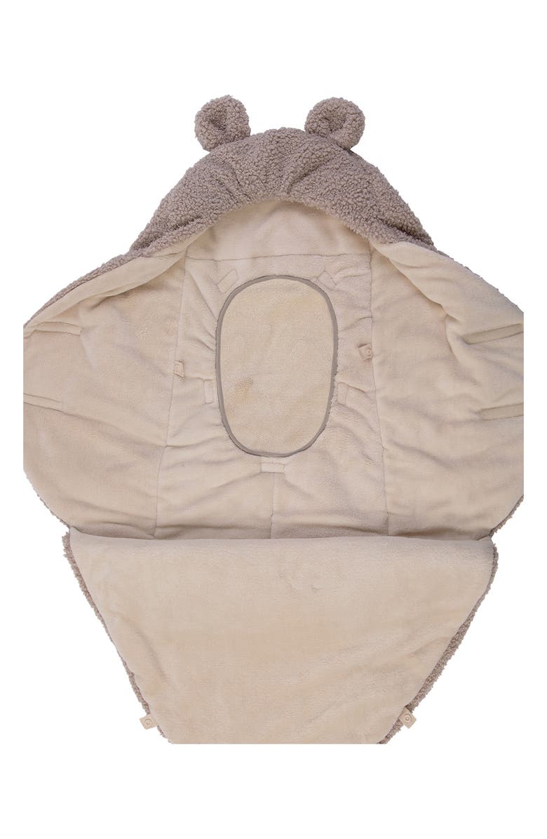 7 A.M. Enfant Nido Teddy Wrap Swaddle, Alternate, color, Oatmeal