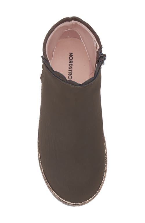 Nordstrom Kids' Justine Bootie In Brown