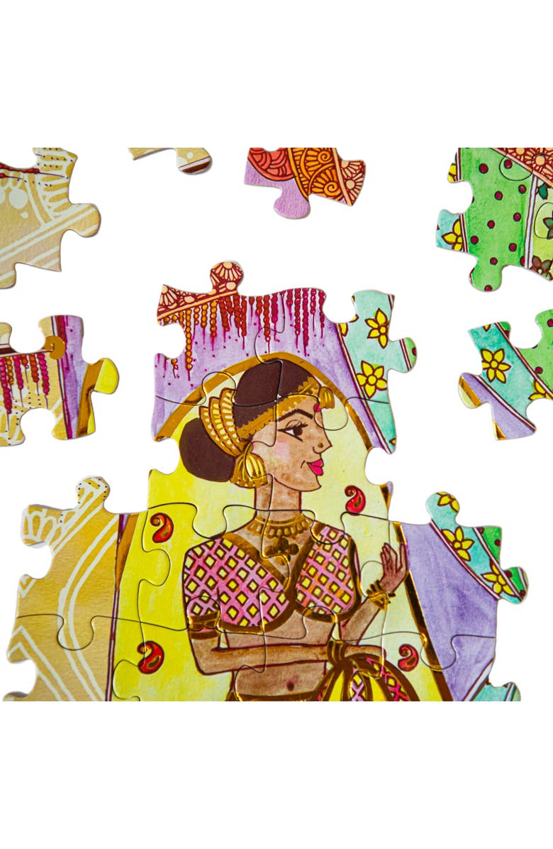 KULTURE KHAZANA Mehndi Stories 252-Piece Puzzle, Alternate, color,