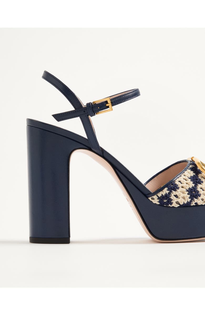 Valentino Garavani VLOGO Platform Sandal, Alternate, color,